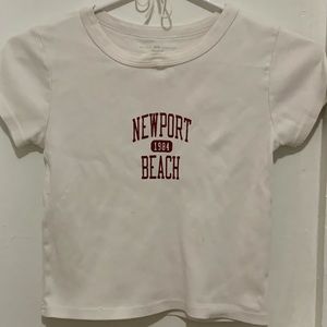 Brandy Melville rare ashlyn Newport Beach top🤍